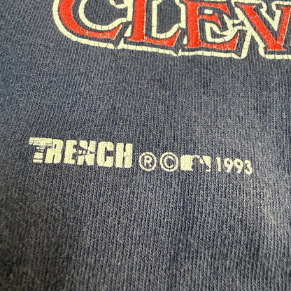 【MLB】クリーブランド・インディアンス "THE LAST STAND MUNICIPAL STADIUM" 90's Vintage Tシャツ
