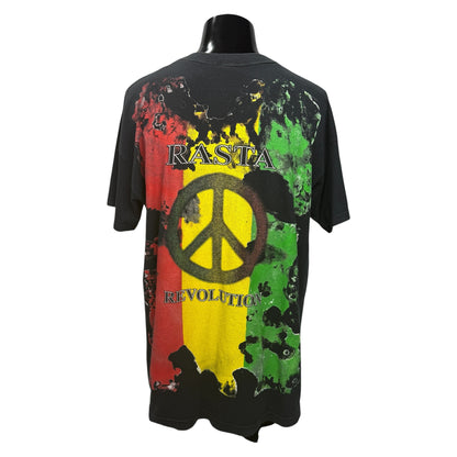 【BOB MARLEY】ボブ・マーリー "RASTA REVOLUTION" 90's Vintage Tシャツ