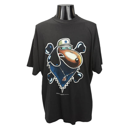【SNOOP DOGGY DOGG】スヌープ ドギー ドッグ "CHARACTER DOG" 90's Vintage Tシャツ