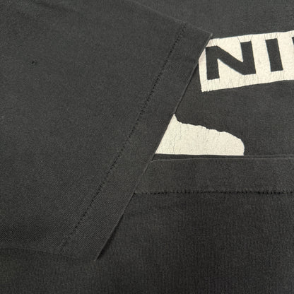 【NINE INCH NAILS】ナイン・インチ・ネイルズ "マルチロゴ & シルエット" 90's Vintage Tシャツ