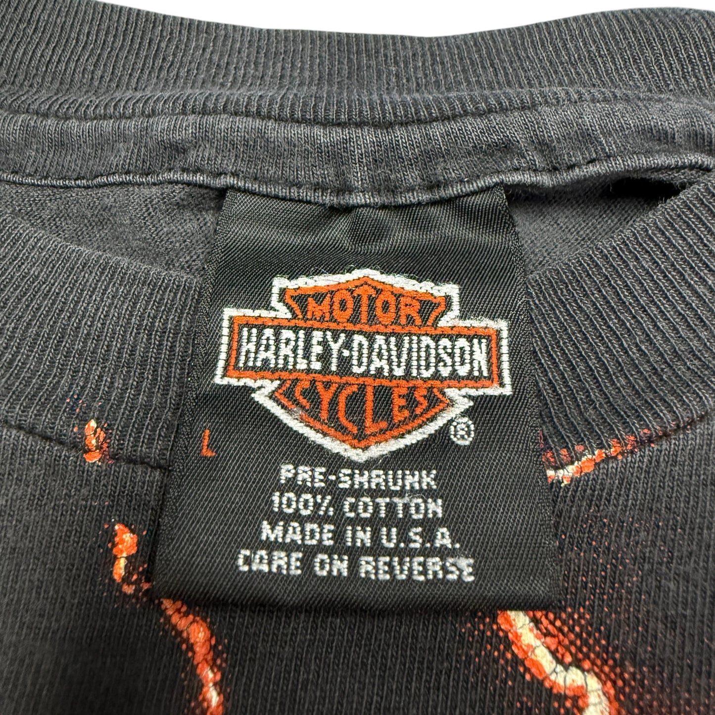【HARLEY-DAVIDSON】ハーレーダビッドソン "LIGHTNING / LEWISTON, MAINE" 90's Vintage Tシャツ
