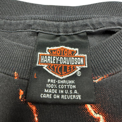 【HARLEY-DAVIDSON】ハーレーダビッドソン "LIGHTNING / LEWISTON, MAINE" 90's Vintage Tシャツ