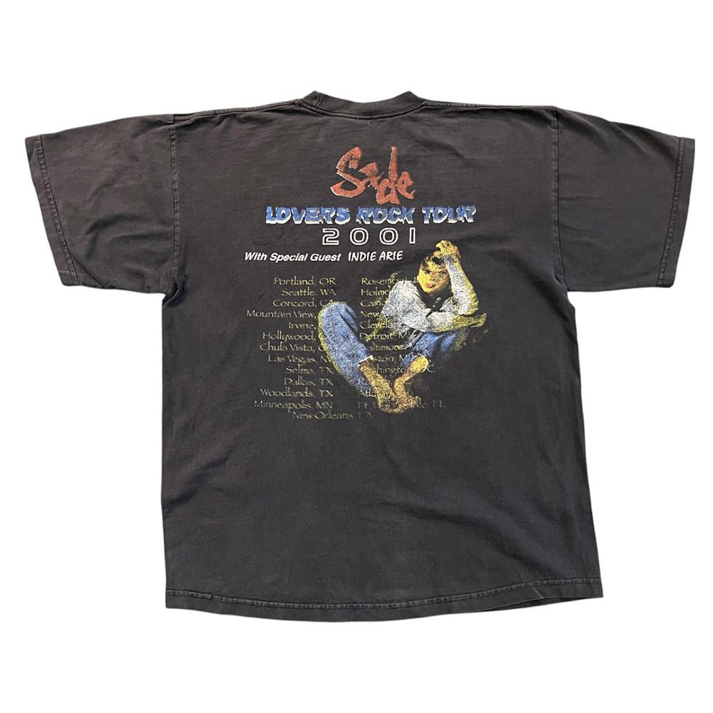 【SADE】シャーデー LOVERS ROCK TOUR 2001 Tシャツ XL