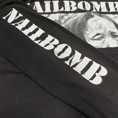 【NAILBOMB】ネイルボム "POINT BLANK" 90's Vintage ロングスリーブTシャツ