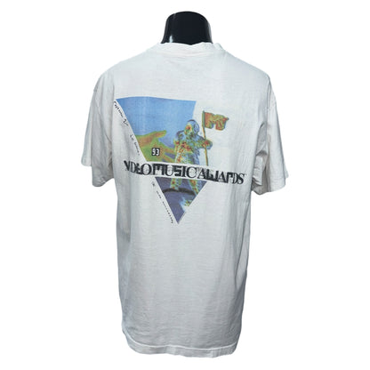 【MTV】エムティービー "1993 VIDEO MUSIC AWARDS" giantタグ 90's Vintage Tシャツ