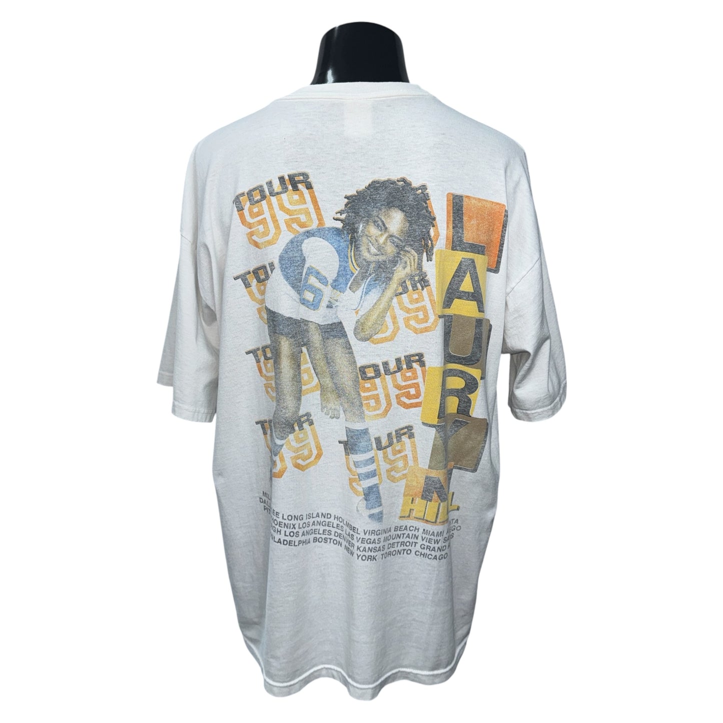 【LAURYN HILL】ローリンヒル "The Miseducation Tour 1999"  Vintage Tシャツ