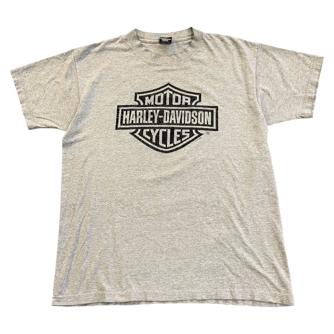 【HARLEYDAVIDSON】ハーレダビッドソン Tシャツ（2001コピーライト）L