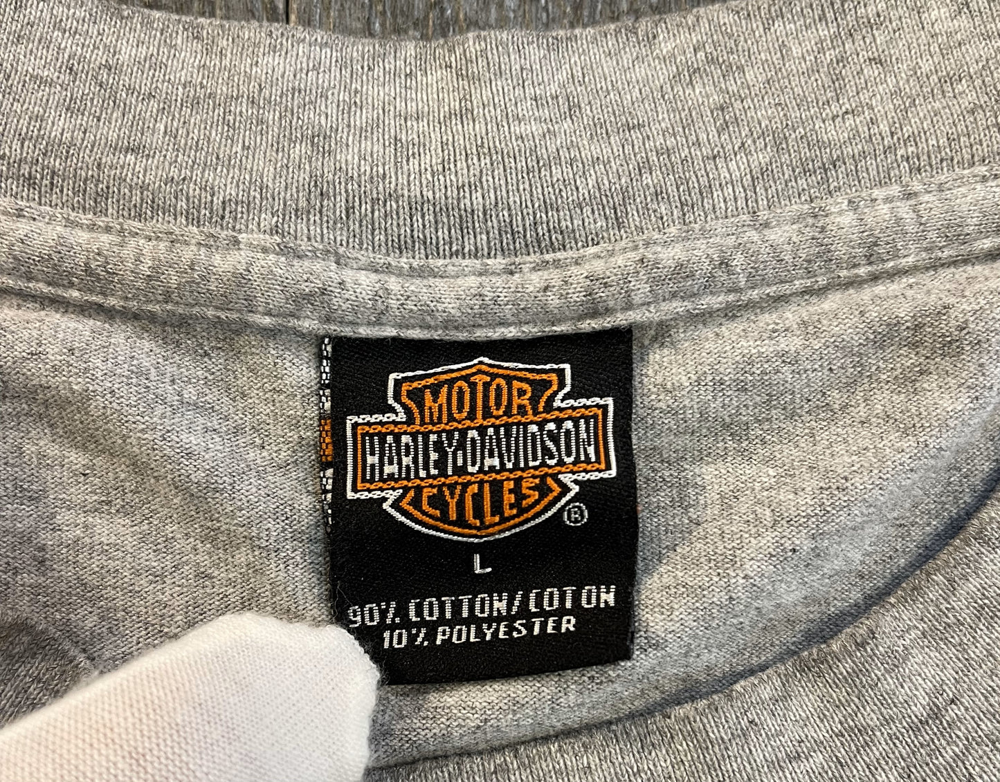【HARLEYDAVIDSON】ハーレダビッドソン Tシャツ（2001コピーライト）L