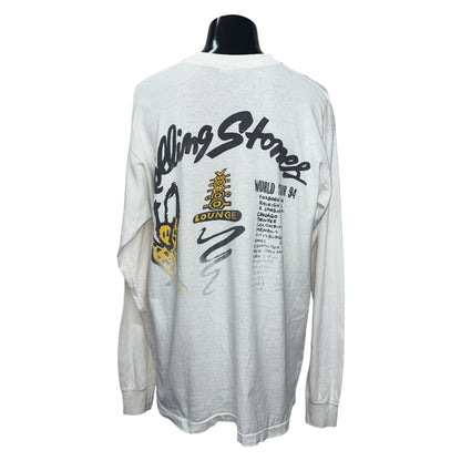 【THE ROLLING STONES】ザ・ローリング・ストーンズ "VOODOO LOUNGE TOUR" 90's Vintage ロングスリーブTシャツ