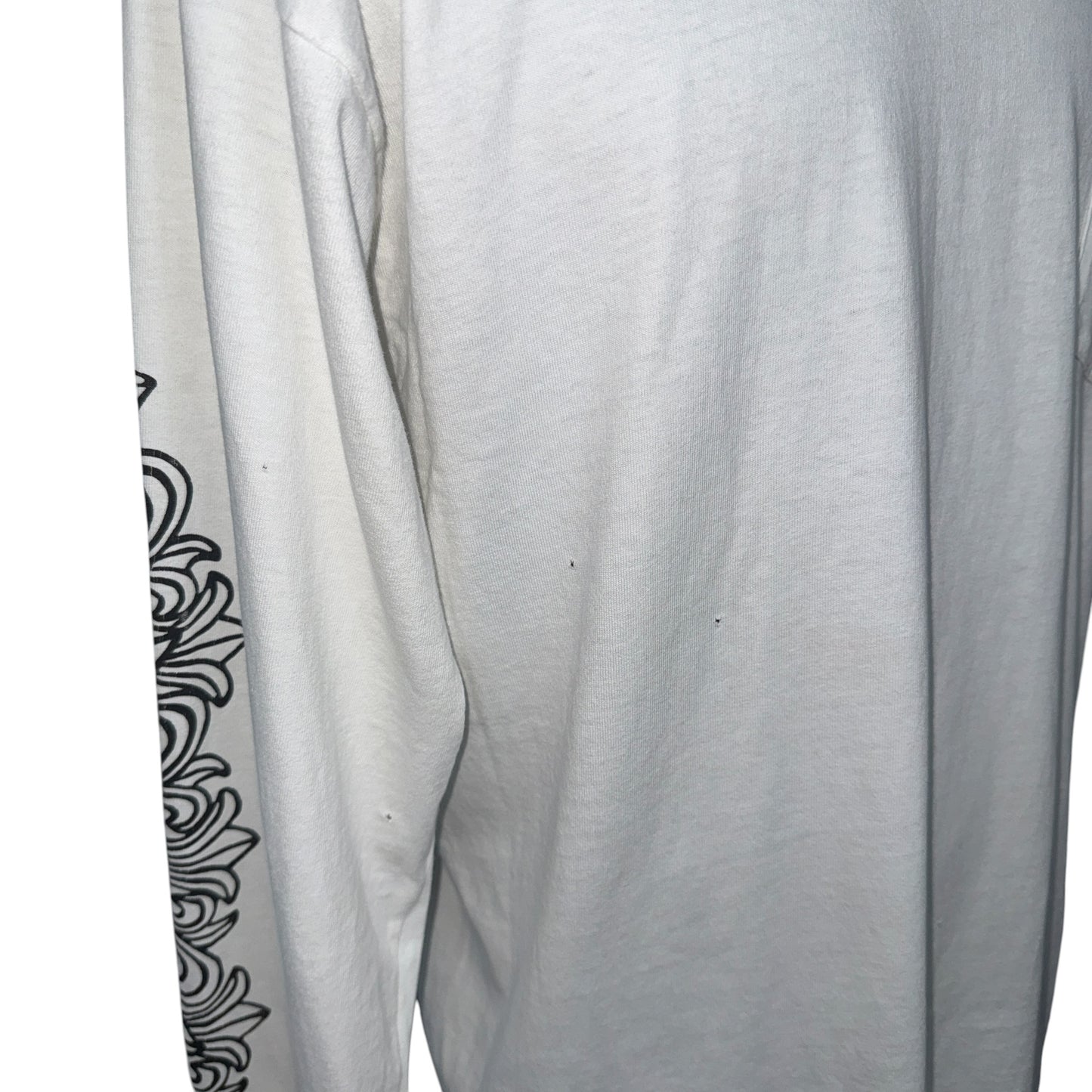【CHROME HEARTS】クロムハーツ "DAGGER / FLORAL CROSS" 90's Vintage ポケット ロングスリーブTシャツ
