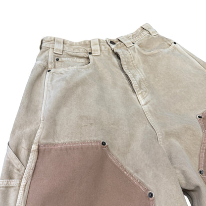 【BALENCIAGA】バレンシアガ "RIPPED OFF BAGGY PANTS" UNISEX ダブルニーパンツ