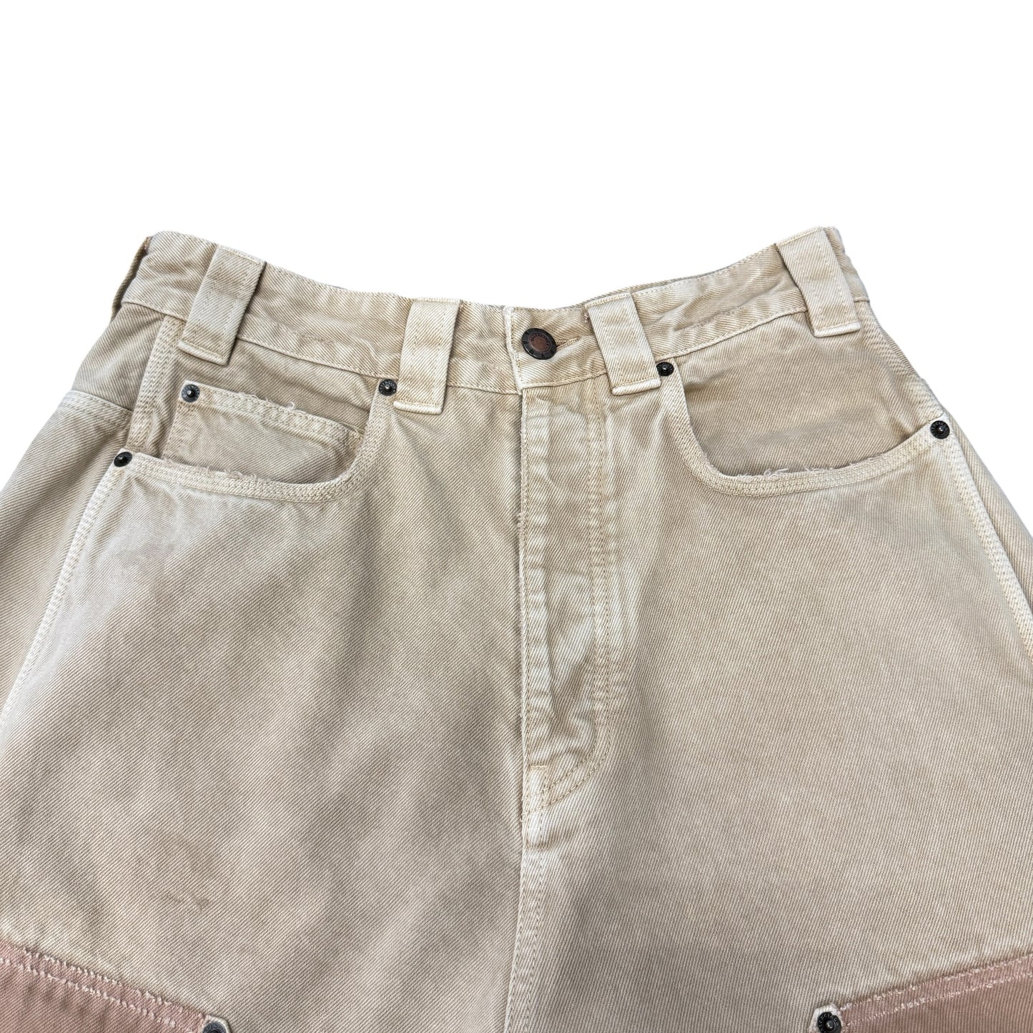 【BALENCIAGA】バレンシアガ "RIPPED OFF BAGGY PANTS" UNISEX ダブルニーパンツ