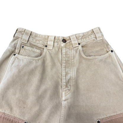 【BALENCIAGA】バレンシアガ "RIPPED OFF BAGGY PANTS" UNISEX ダブルニーパンツ