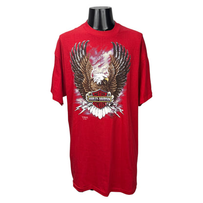 【HARLEY-DAVIDSON】ハーレーダビッドソン "EAGLE & LIGHTNING" 80's Vintage Tシャツ