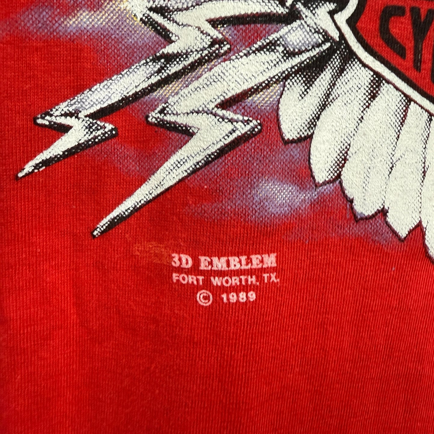 【HARLEY-DAVIDSON】ハーレーダビッドソン "EAGLE & LIGHTNING" 80's Vintage Tシャツ