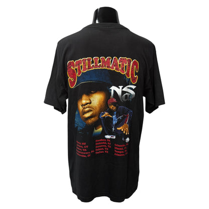 【NAS】ナズ "STILLMATIC TOUR / ONE MIC" 00's Vintage Tシャツ