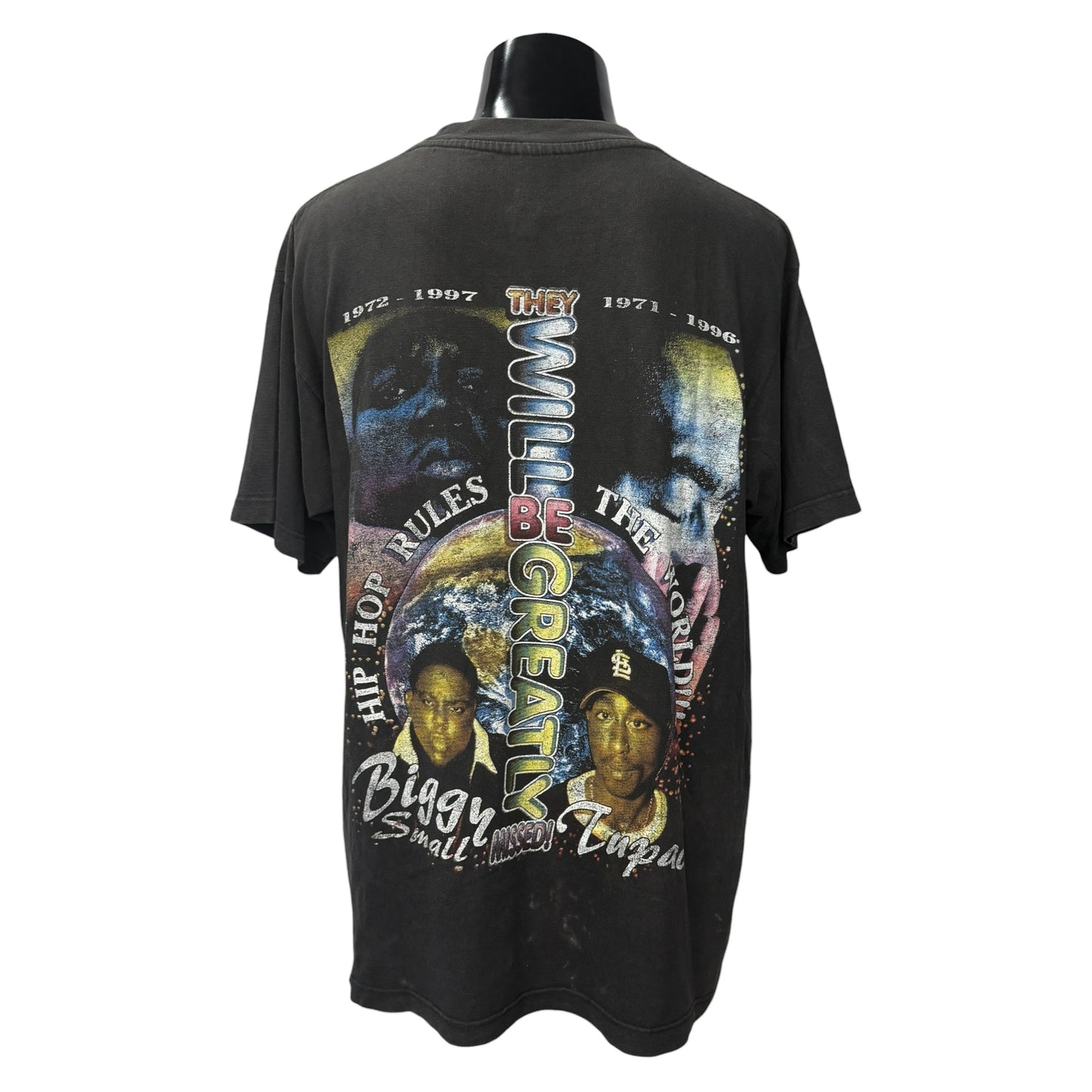 【2PAC / NOTORIOUS B.I.G.】2パック ノトーリアスB.I.G. "STOP THE VIOLENCE" 90's - 00's Vintage Tシャツ