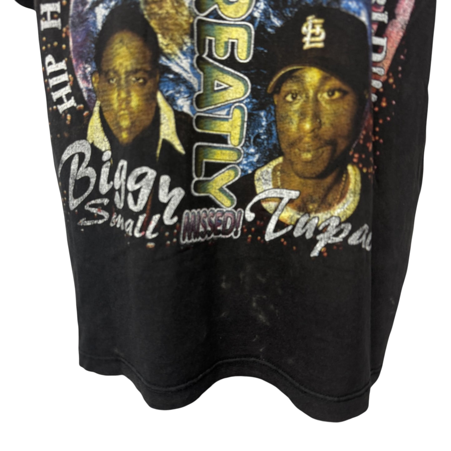 【2PAC / NOTORIOUS B.I.G.】2パック ノトーリアスB.I.G. "STOP THE VIOLENCE" 90's - 00's Vintage Tシャツ