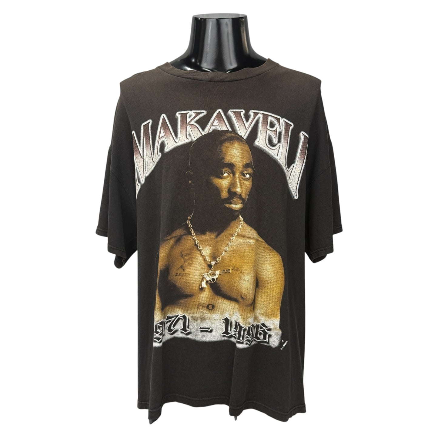 【MAKAVELI / 2PAC】マカヴェリ 2パック "MEMORIAL" 90's - 00's Vintage Tシャツ