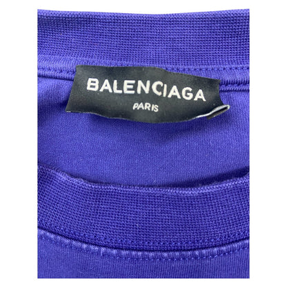 [BALENCIAGA] Balenciaga Political Campaign T-shirt (Blue) Size L