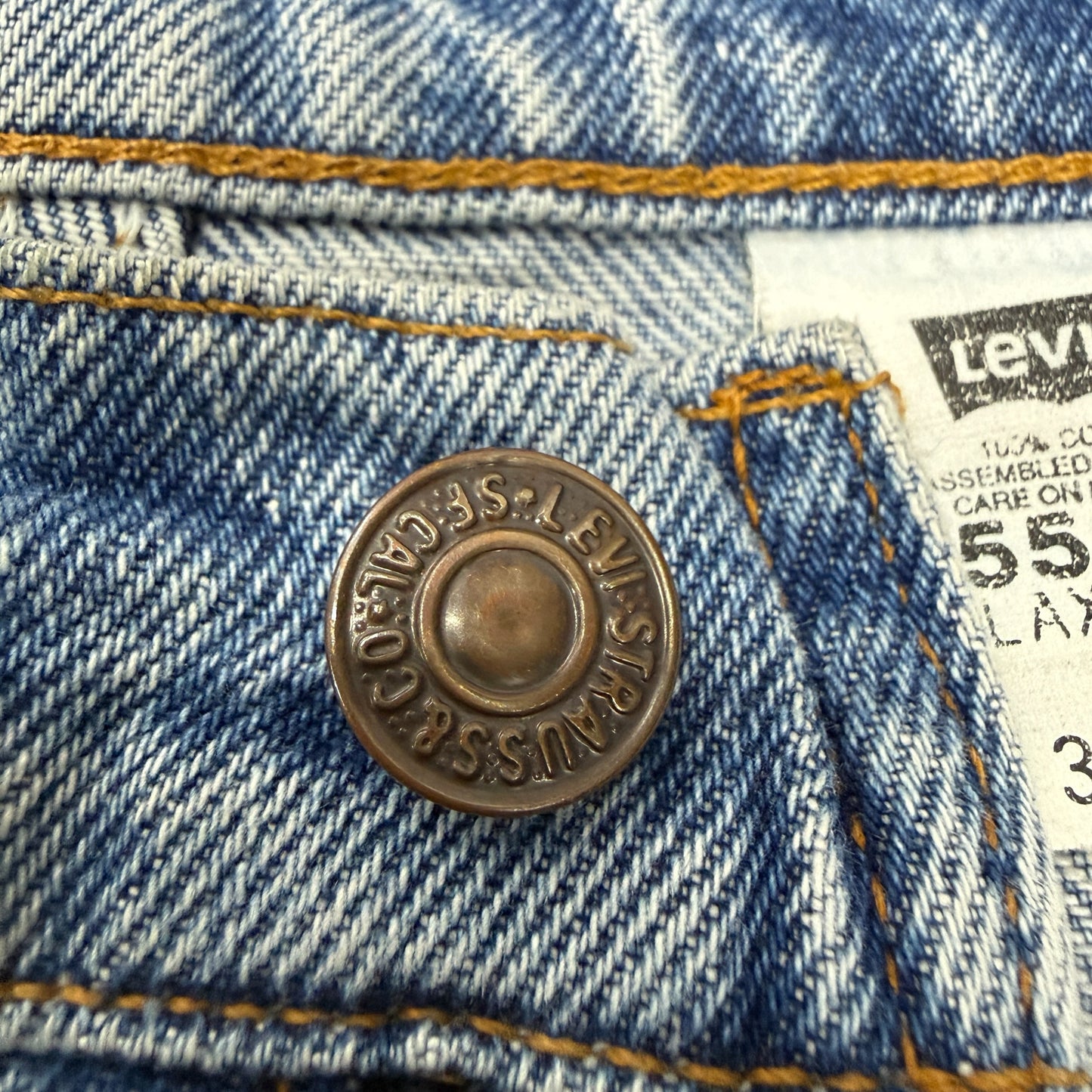 【LEVI'S】リーバイス 90's オレンジタブ 550 RELAXED FIT "チェーンステッチ" 刻印117