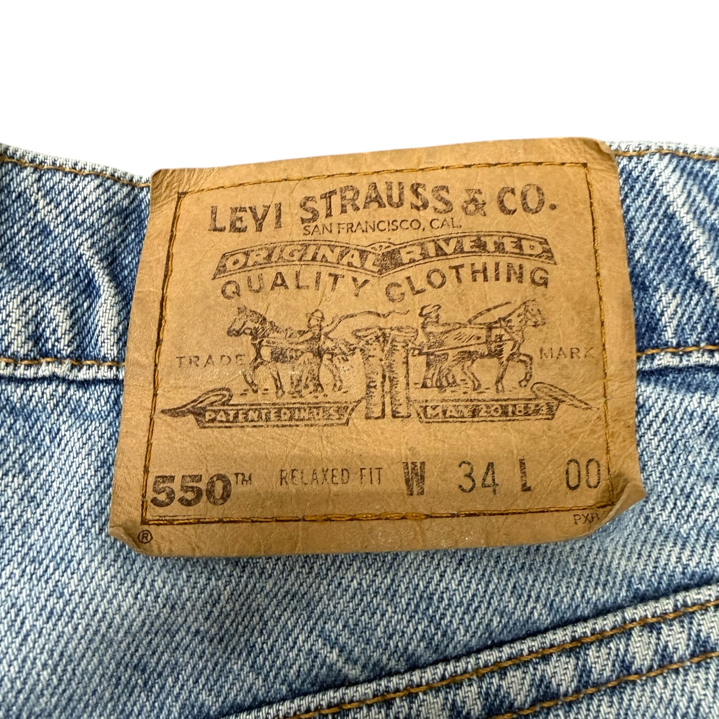 【LEVI'S】リーバイス 90's オレンジタブ 550 RELAXED FIT "チェーンステッチ" 刻印117