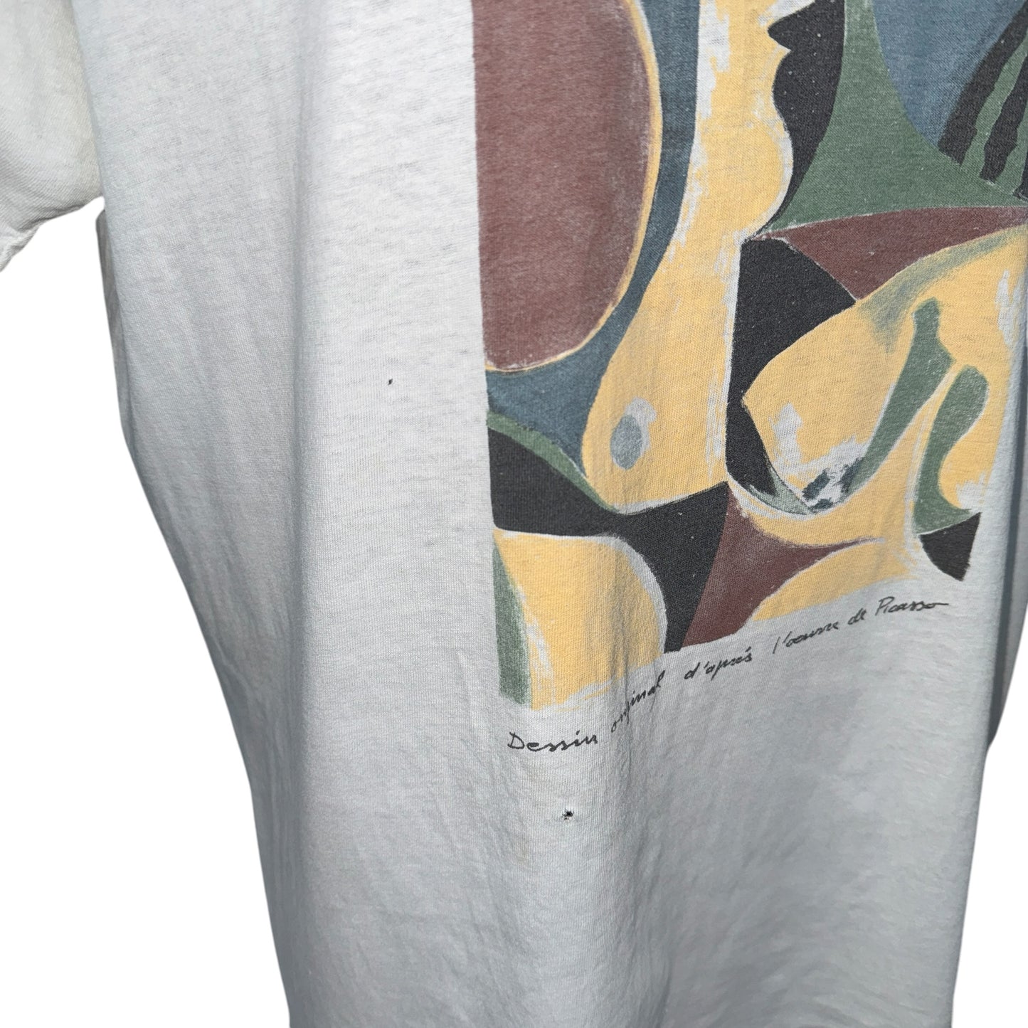 【PABLO PICASSO】パブロ・ピカソ "ART PRINT" 90's Vintage Tシャツ