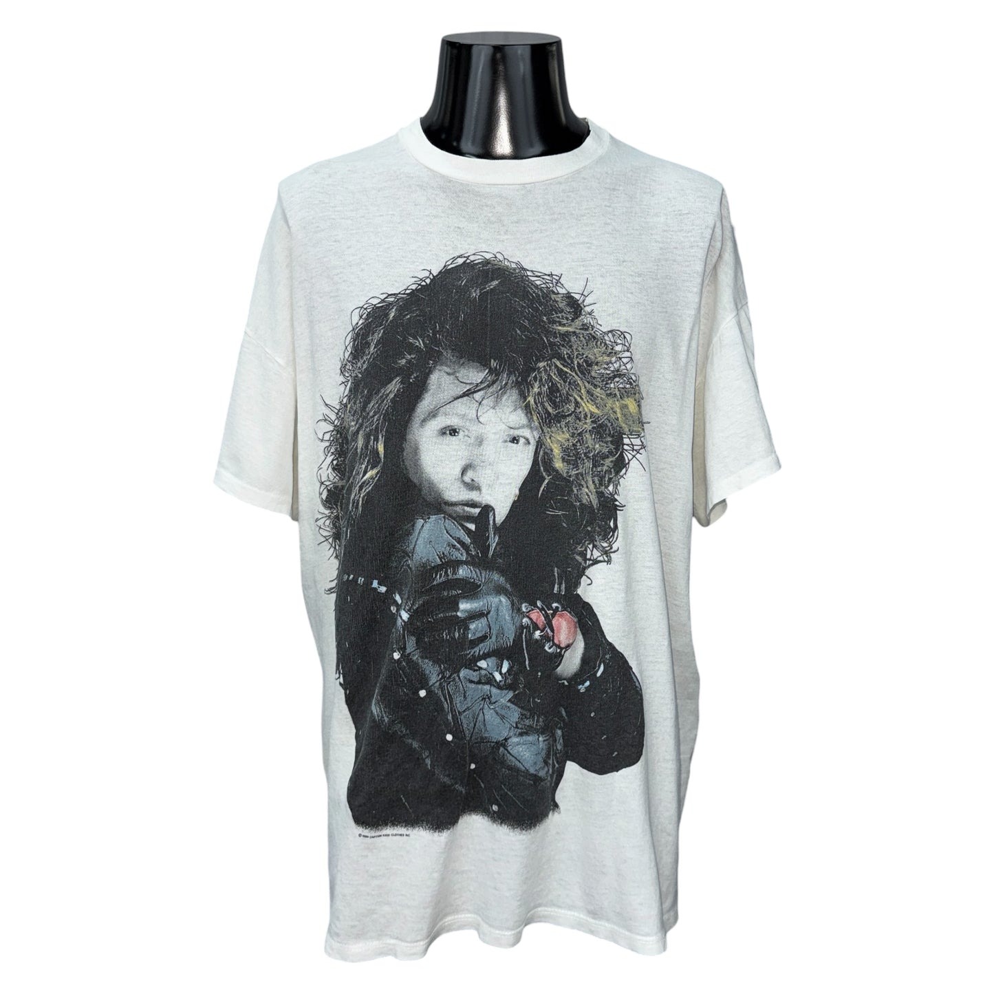 【BON JOVI】ボン・ジョヴィ "PORTRAIT & TOUR SCHEDULE" 80s 90sVintage Tシャツ