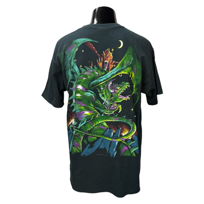 【LIQUID BLUE】リキッドブルー "GREEN DRAGON" 00's Vintage Tシャツ