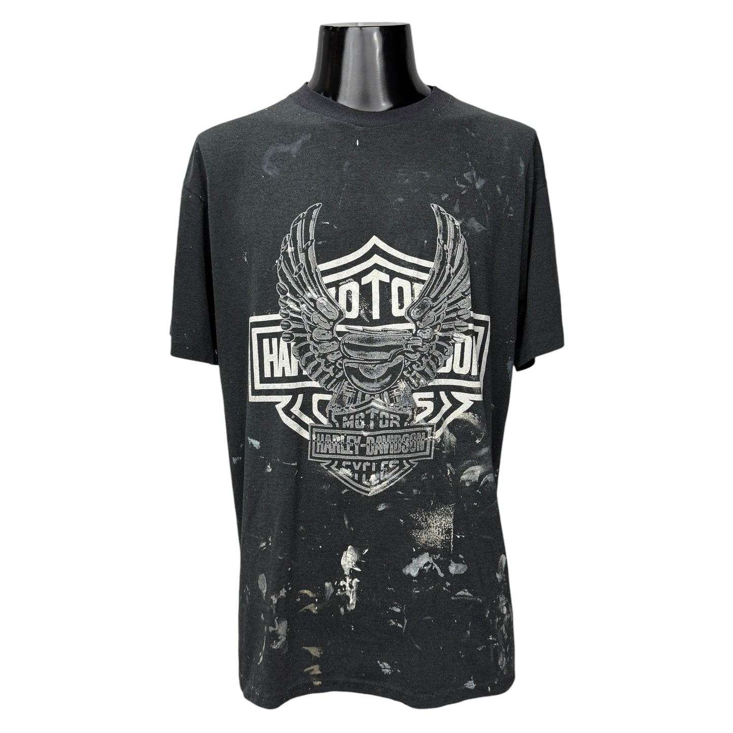 【HARLEY-DAVIDSON】ハーレーダビッドソン "Bar & Shield Eagle" 90's-00's Vintage Tシャツ