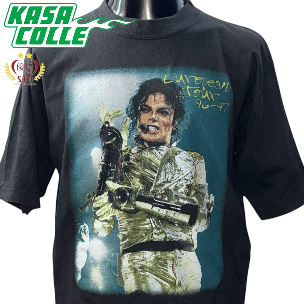 【MICHAEL JACKSON】マイケルジャクソン European Tour 96–97 Tシャツ