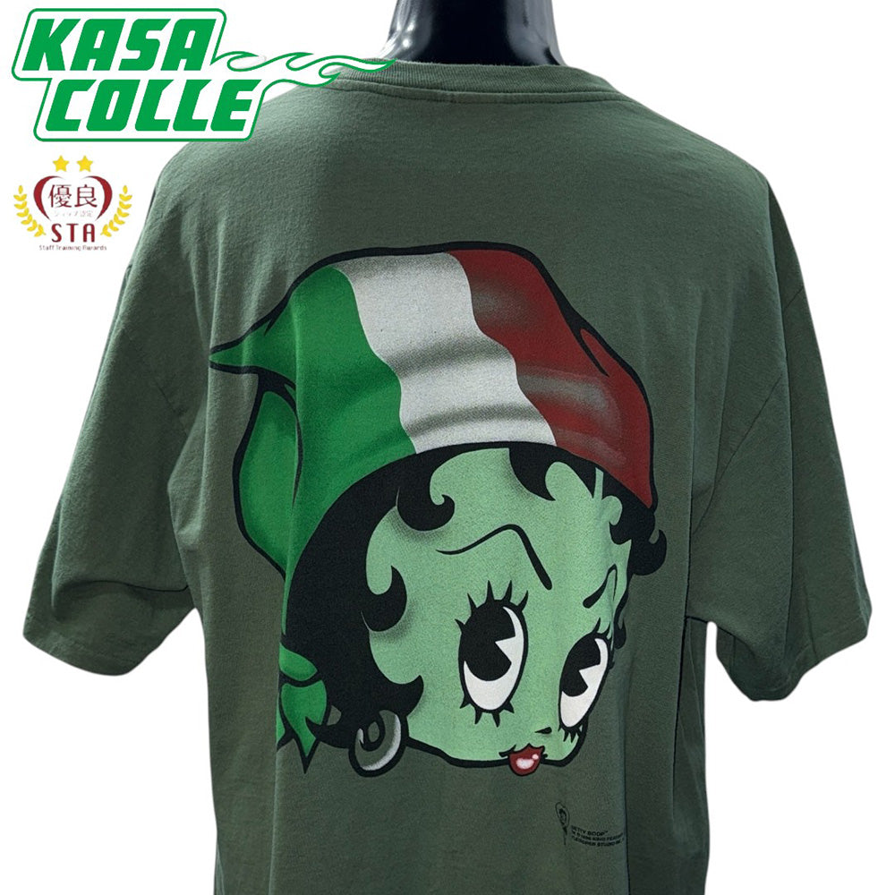 【BETTY BOOP】ベティブープ ITALIAN GIRLS Vintage Tシャツ