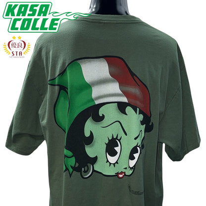 【BETTY BOOP】ベティブープ ITALIAN GIRLS Vintage Tシャツ