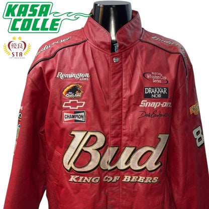 【NASCAR×BUDWEISER】ナスカー×バドワイザー Chase Authentics レーシングジャケット