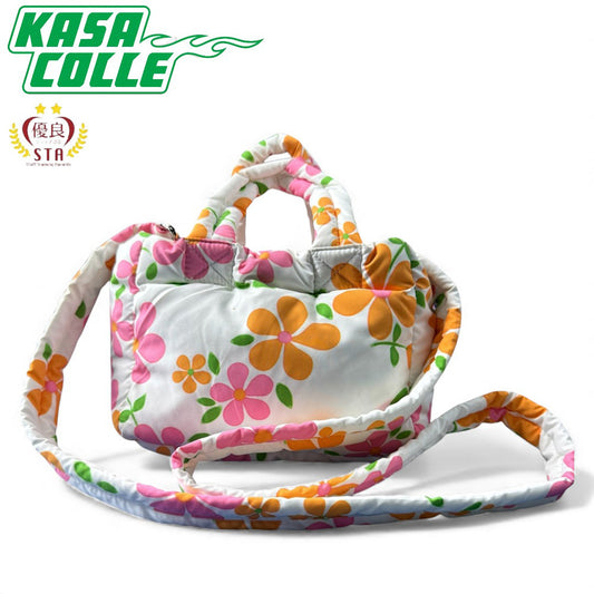 [ERL] ERL Floral Print Down Bag