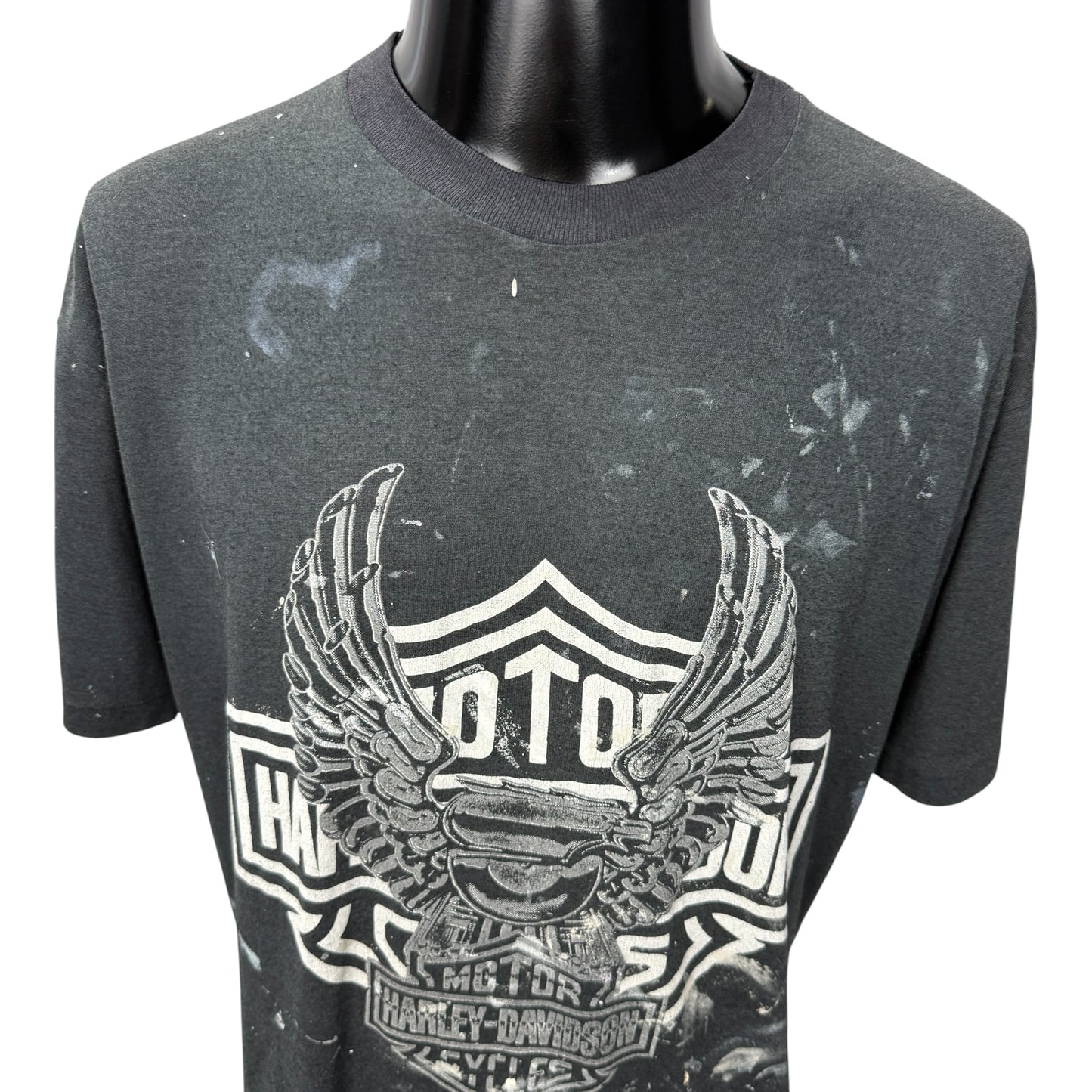 【HARLEY-DAVIDSON】ハーレーダビッドソン "Bar & Shield Eagle" 90's-00's Vintage Tシャツ