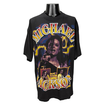 【MICHAEL JACKSON】マイケルジャクソン オーバープリント Vintage Tシャツ