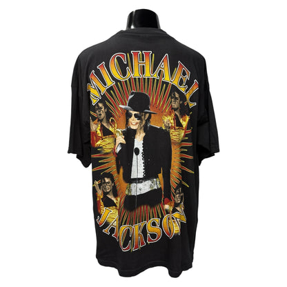 【MICHAEL JACKSON】マイケルジャクソン オーバープリント Vintage Tシャツ