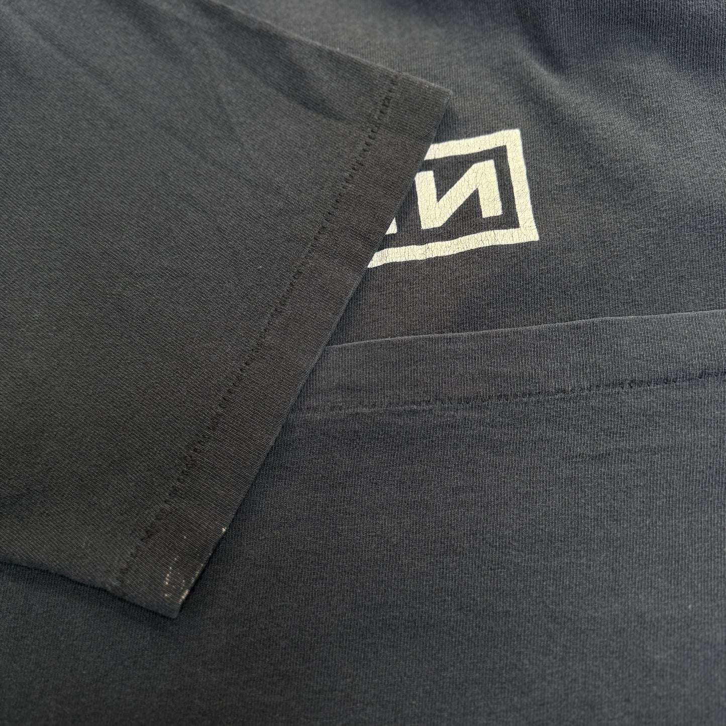 【NINE INCH NAILS】ナインインチネイルズ NINロゴ Vintage Tシャツ