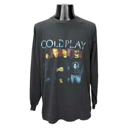 【COLDPLAY】コールドプレイ "A RUSH OF BLOOD TO THE HEAD TOUR" 00's Vintage ロングスリーブTシャツ