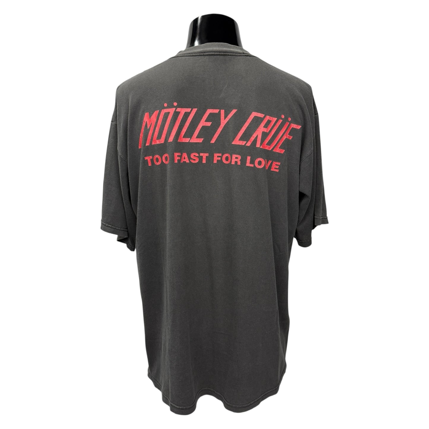 【MOTLEY CRUE】モトリー・クルー “TOO FAST FOR LOVE” Y2K Tシャツ