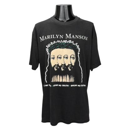 【MARILYN MANSON】マリリンマンソン "BELIEVE" 90's Vintage Tシャツ
