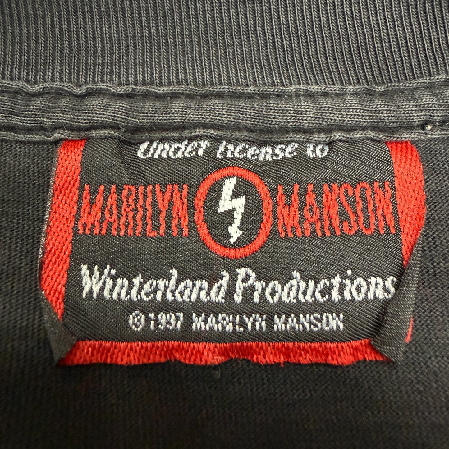 【MARILYN MANSON】マリリンマンソン "BELIEVE" 90's Vintage Tシャツ