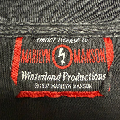 【MARILYN MANSON】マリリンマンソン "BELIEVE" 90's Vintage Tシャツ