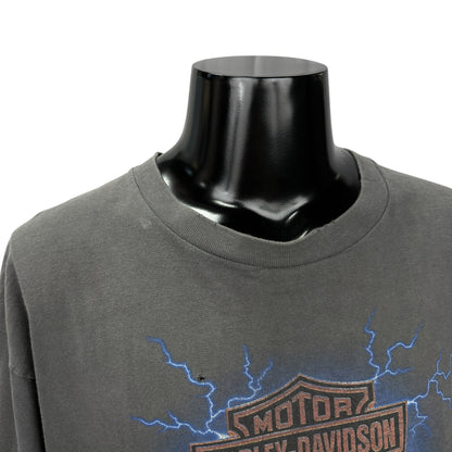 【HARLEY-DAVIDSON】ハーレーダビッドソン "GARGOYLE & LIGHTNING" 90's Vintage Tシャツ