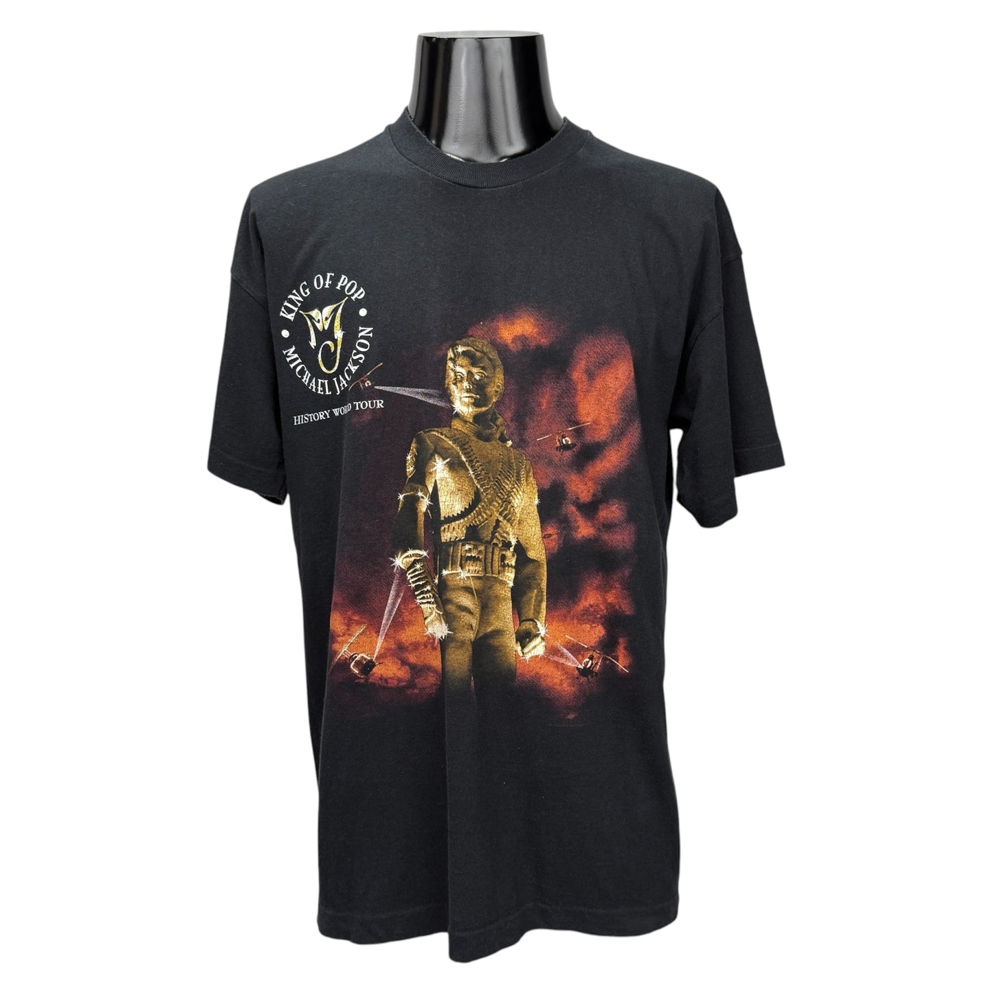 【MICHAEL JACKSON】マイケル・ジャクソン "HIStory WORLD TOUR" 90's Vintage Tシャツ