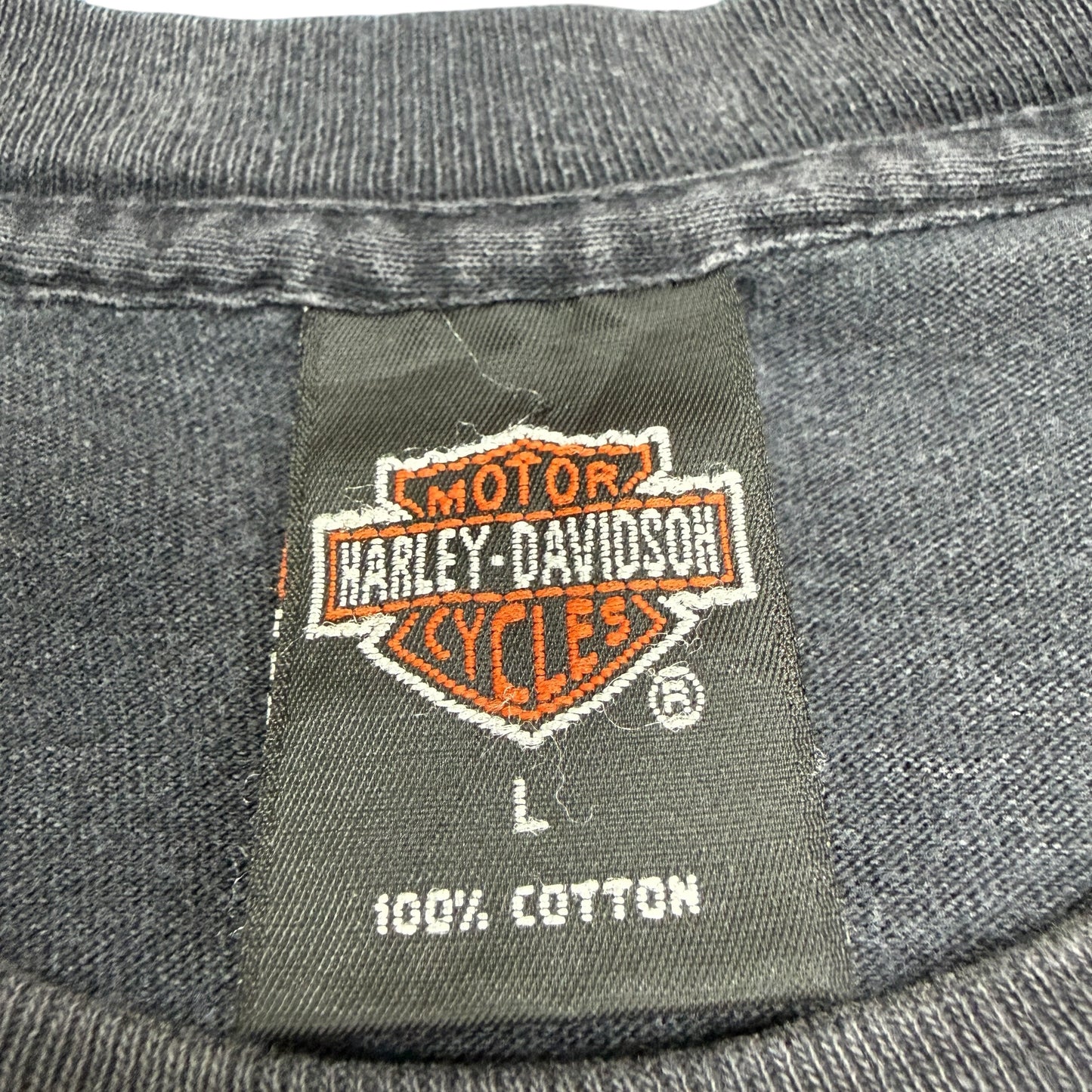 【HARLEY DAVIDSON】ハーレーダビットソン "HAL'S HARLEY-DAVIDSON" 90's Vintage ロングスリーブ Tシャツ