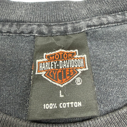 【HARLEY DAVIDSON】ハーレーダビットソン "HAL'S HARLEY-DAVIDSON" 90's Vintage ロングスリーブ Tシャツ