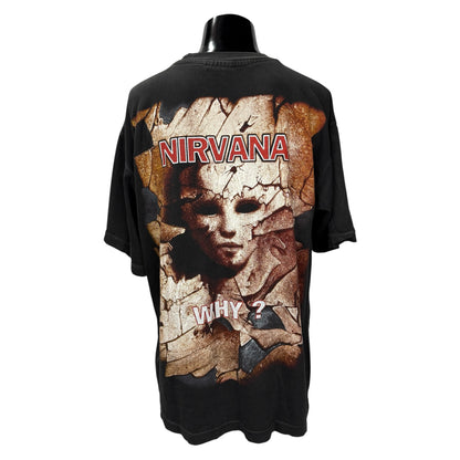 【NIRVANA】ニルヴァーナ "KURT COBAIN 1967-1994" ユーロ 90's Vintage Tシャツ
