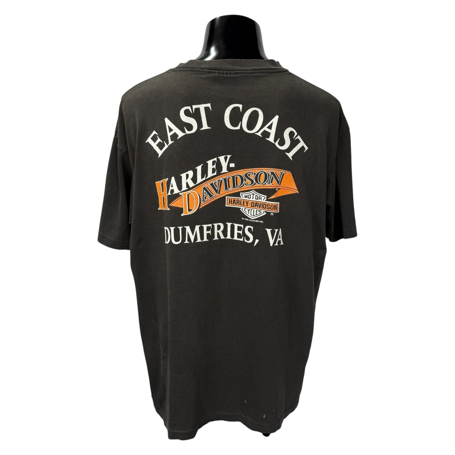 【HARLEY-DAVIDSON】ハーレーダビッドソン "BAR & SHIELD FLAME" 90's Vintage Tシャツ